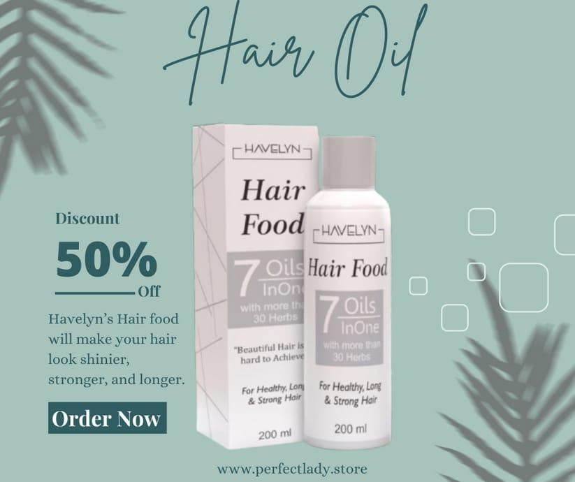 Hair Food Oil 200ml for Dry Damaged Hair Pakistan