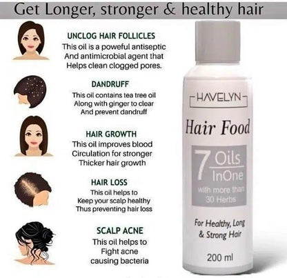 Hair Food Oil 200ml for Dry Damaged Hair Pakistan