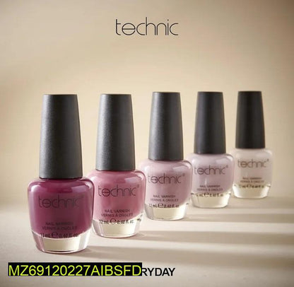 Technic Nail Polish Pack of 6 Shades Everyday Wear